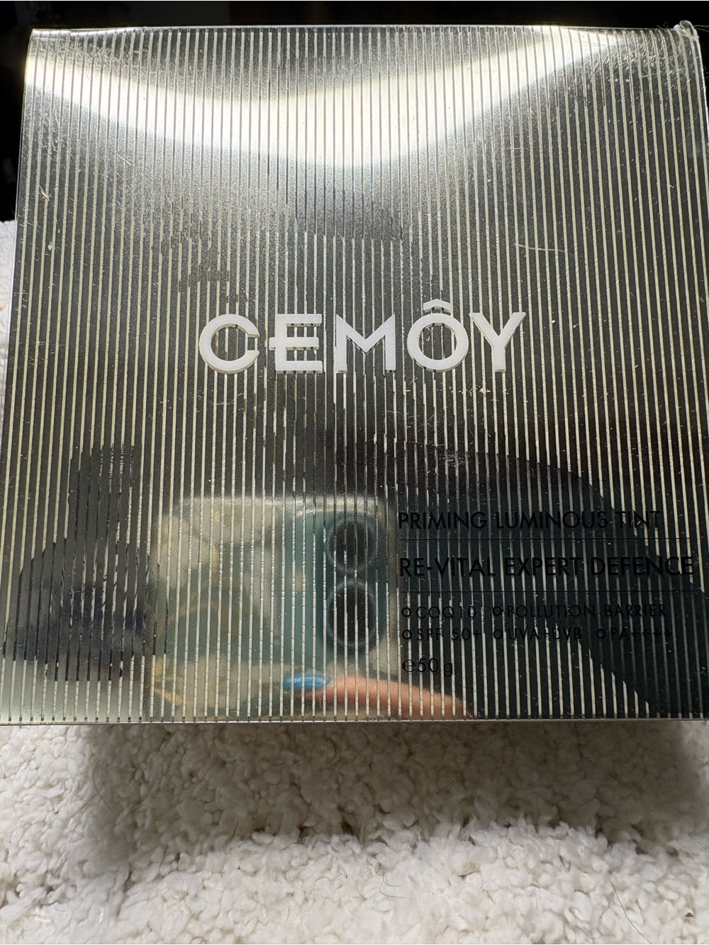 Cemoy Priming Luminous Skin Moisturizer - Silver